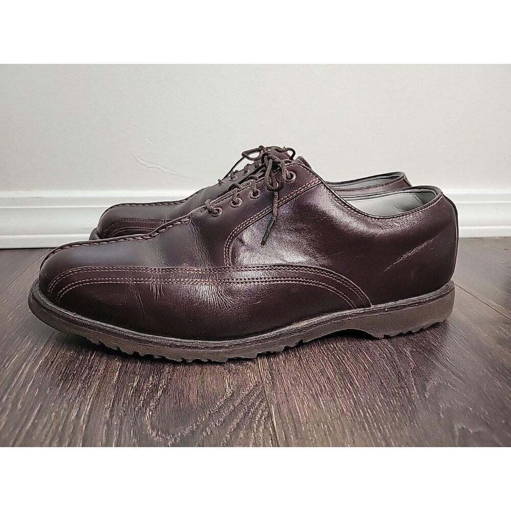 FootJoy Mens Sz 9D Classics Dress Casual‎ Leisure Brown Oxblood Shoes 55709